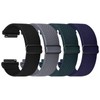 22mm Watch Strap Set – 4-Pack Adjustable Elastic Nylon Bands