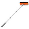 Eazer 46'' Professional Window Cleaner Tool, 2-in-1 Rotatable Squeegee for