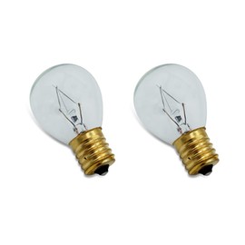 lumenivo 40 Watt Clear Incandescent Light Bulb 40W Light Bulbs for Lava Lamp, Garage Door Opener Lights, Decorative Light Replacement, Household Light, Bathroom Mirror Vanity Bulb - 120V - 2 Pack