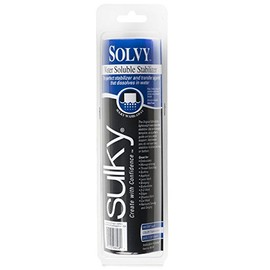 Sulky Solvy Water Soluble Stabilizer Roll, 7.875-inch by 9-Yard, Synthetic, 1 Pack