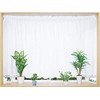 [Cloth shop Clothya] Lace Curtain for Bay Windows Width Approx.