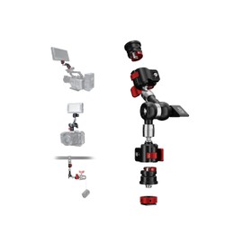 IFOOTAGE Magic Arm Spider Crab MA3-4,Camera Arm with 1/4''&3/8''Screw,7inch Articulating Arm for Video Monitor,Flash Light,Microphone,LED,Monitor,Payload 13.23lbs/6kg