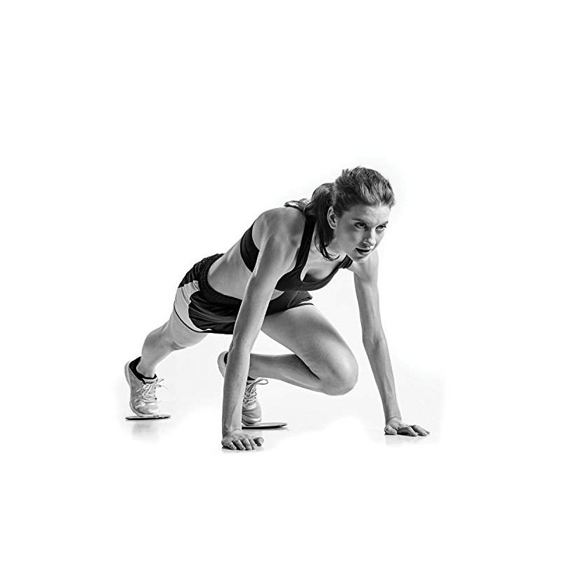 FILA Accessories 08-63193 Gliding Core Disc Sliders Dual Sided for