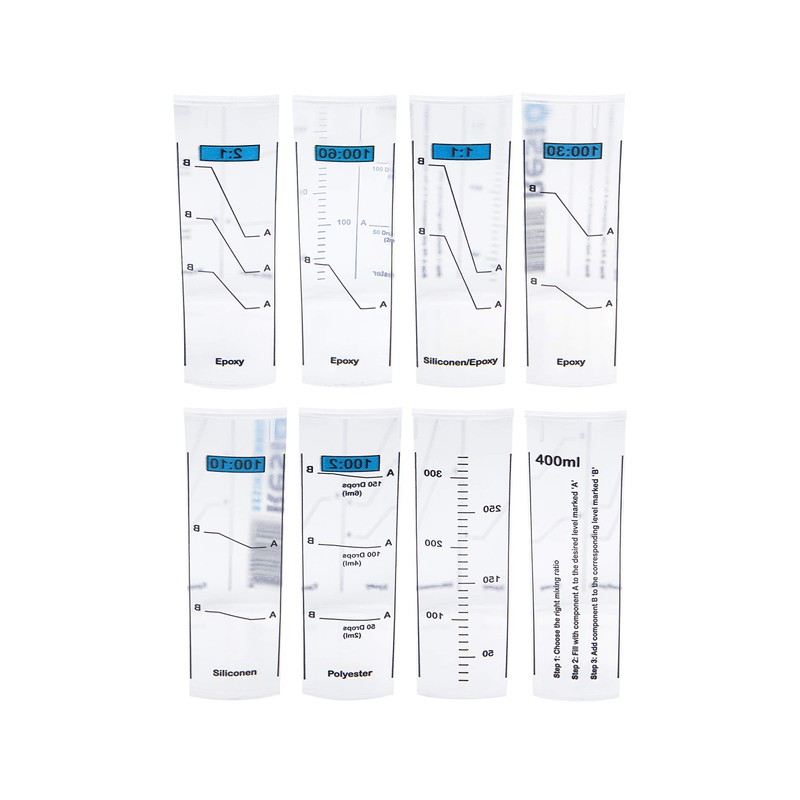 RESION 25 x Paint Mixing Cups | 400 ml |