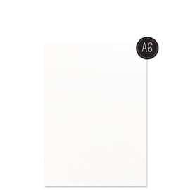 Florence 2911-6001 Vaessen Creative Watercolour Paper, A6, White, 200 g/m² Smooth Paper, 36 Sheets for Watercolour Painting, Hand Lettering and Brush Lettering, Canvas, Piece