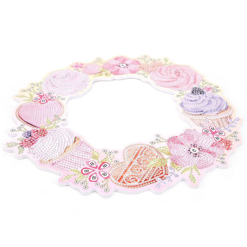 DIY Rhinestones Painting Garland Pattern Crystal Embroidery Picture Decoration KitDZ606