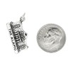 LGU Sterling Silver Oxidized Texas Alamo Charm
