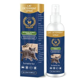 Oneirion Cat Deterrent Spray - Natural Citrus-Scented, Indoor & Outdoor Training Spray to Stop Scratching on Furniture, Carpets & Curtains