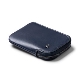 Bellroy Leather Card Pocket Wallet (Max. 15 cards and bills) - Navy
