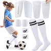 Arrowbash 10 Pcs Soccer Shin Guards Set Shin Pads, Sleeves,