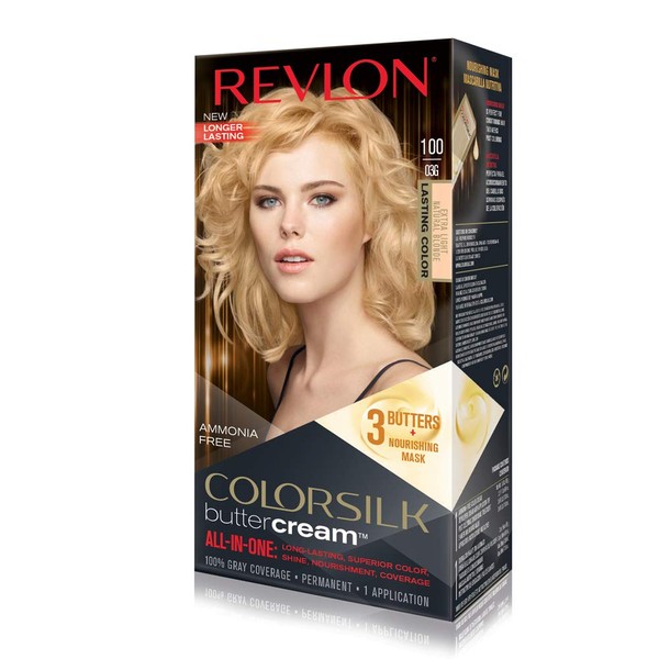 Revlon Luxurious Colorsilk Buttercream, Ultra Light Sun Blonde