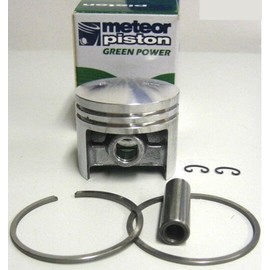 PARTSDEPOT Meteor Piston kit Compatible with Stihl 028 44mm with Caber Rings