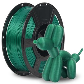 FLASHFORGE Rapid PLA Filament 1.75mm Aurora Green, 500mm/s High Speed Printing, 3D Printer Filament 1kg Spool, Dimensional Accuracy +/- 0.02mm, Enjoy Exceptional Print Quality