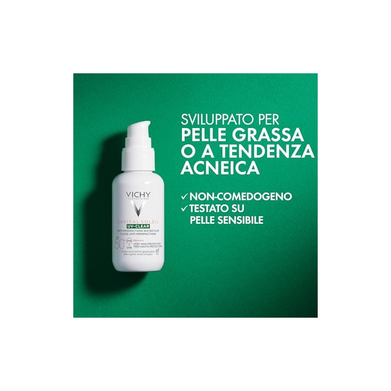 Vichy Capital Soleil UV-Clear Protector Solar Dermatológico FPS50 50ml