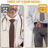Leather Stethoscope Holder Hip Clip, Stethoscope Hip Holder for Waist