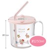 Skater SKJ6AG Antibacterial Ag+ Straw Cup with Cap Kitty Forest