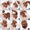 Kitjans 2PCS Large Hair Donut Bun Maker - Thick &