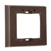 Leviton Shallow Wallbox Extender for Decora/GFCI Device, 6197, Brown
