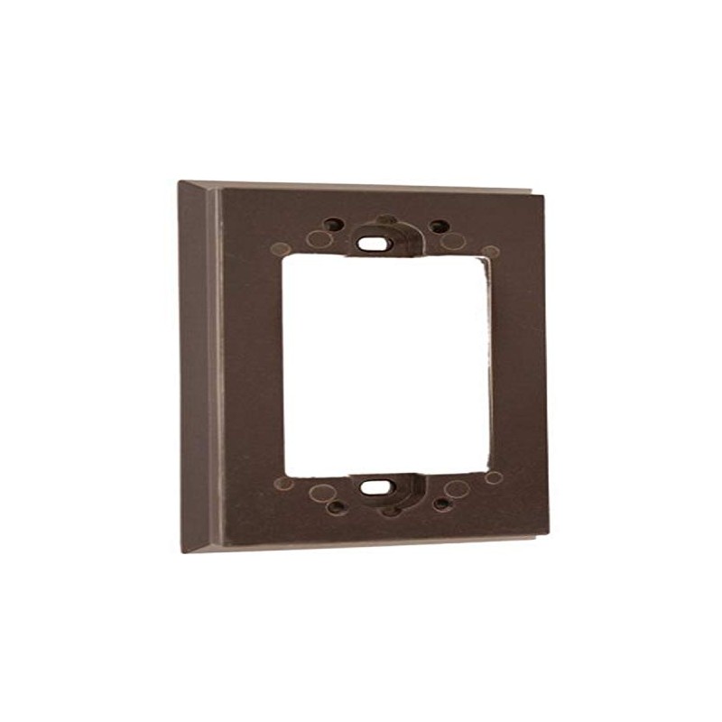Leviton Shallow Wallbox Extender for Decora/GFCI Device, 6197, Brown