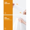 SaphiRose Disposable Rain Ponchos Emergency Clear Poncho (4 pack, Clear)