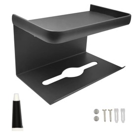 Tostyles Tissue Dispenser Paper Holder Wall Mount and No Punching Towel Holder Paper Box Holds Boxes of Towels Wipes and Tissues