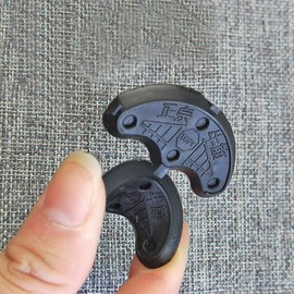 LinaLife 10Pcs 5Pairs Rubber Heel Savers Toe Plates Taps DIY Shoe Repair Pads Replace Rubber Heels Plates Shoe Taps Tips Sole Pad Replacement