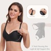 Vinfact Silky Smooth Nursing Bra Women Without Underwire Seamless Maternity