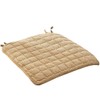 S.D.I, Chair Cushion, Coal Fabric, Plain, Comfortable, Stylish, Simple, Coffee