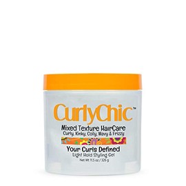 Curly Chic Bizzico Gel para Cabello Moisture, 11.5 Oz