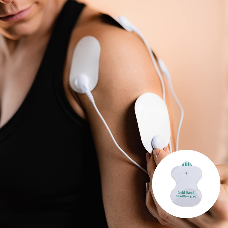 HEALLILY Electrode Pads 20 Pcs Tens Electrodes Pads Electrotherapy Massage