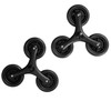 eluno Replacement Wheel Set of 2 for Shopping Trolley OKEL