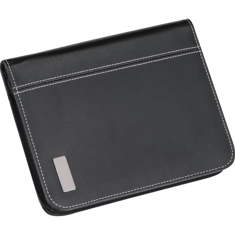 notrash2003® A5 Ring Binder with Zip Bonded Leather Folder Book