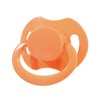 Landofgenie Large Teat Shield Pacifier in Adult Size, Orange