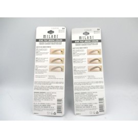 Milani 0.09fl oz. 04 Brunette Stay Put Brow Colorthat Fills and Shapes Brows