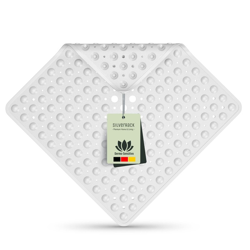 SilverRack DermaSensitive Bath Mat, 100% BPA Free