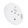 Wired Glass Break Detector Round Door Window Breakin Sensor Tamper
