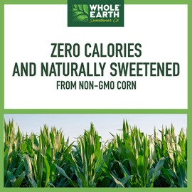 WHOLE EARTH 100% Erythritol Zero Calorie Plant-Based Sugar Alternative, 4 Pound Pouch