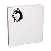 Bargain Max Decals Simple Husky Dog Decal Notebook Car Laptop