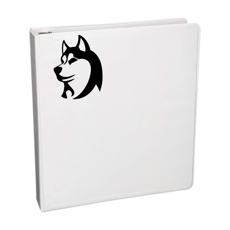 Bargain Max Decals Simple Husky Dog Decal Notebook Car Laptop