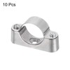 Sourcing Map 10Pcs Support Bracket Clamp for OD 32mm Pipe