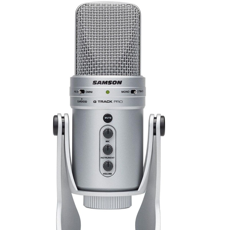 SAMSON G Track Pro USB Microphone with Built in Audio