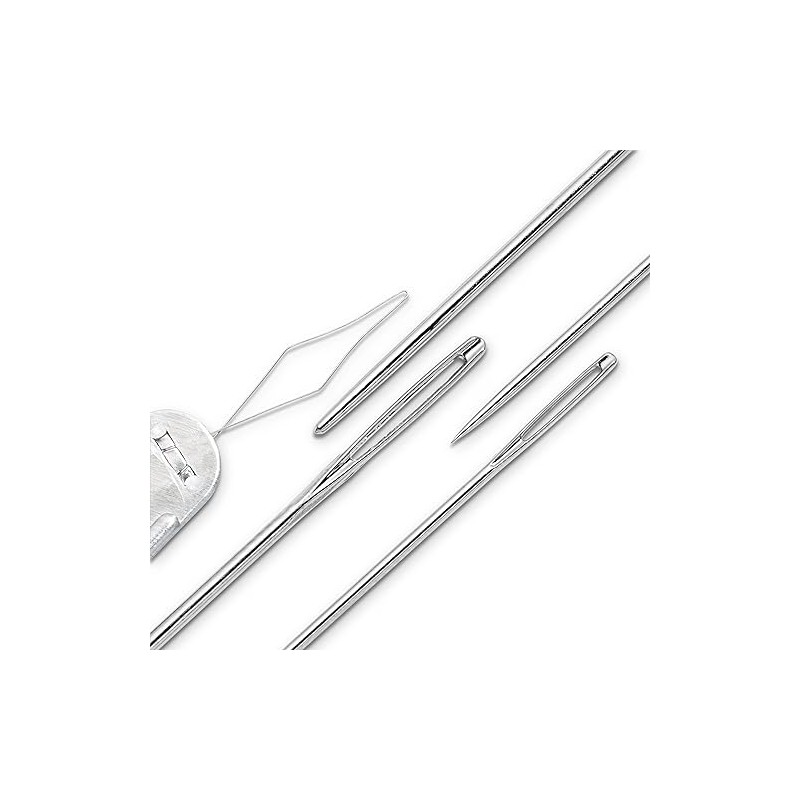 Prym Embroidery Needles, Gold, Silver, One Size