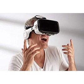 Sharper Image Bluetooth VR Headset with Earphones by Sharper Image