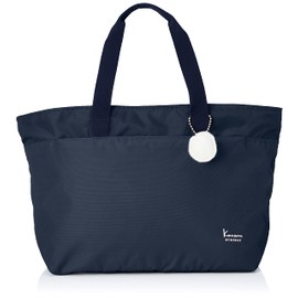 Kanana Project Collection 67216 Folding Tote Bag, Antibacterial, Antiviral Pockets, Shoulder Bag Included, L Size, Stroll, navy