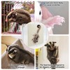 BNOSDM 6 Piece Sugar Glider Toys, Self-Adhesive Sugar Glider Climbing