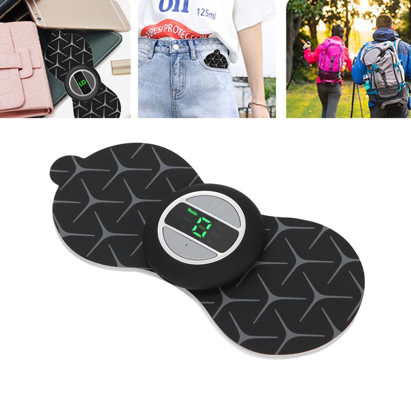 Mini EMS Massager Pain Fatigue Relieve Shoulder Waist Back Electric