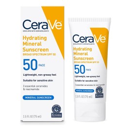 Cerave Protector Mineral Fps50 75ml Ceramidas Piel Sensible
