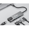 Equip 133489 USB-C 5-in-1 Multifunction Adapter HDMI Gigabit LAN USB