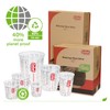 Colad Disposable Clear Solvent Resistant Paint Cups with Printed Mixing
