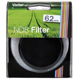 Vivitar ND8 VIV-ND8-62 Neutral Density Filter (Black)